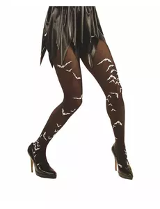Netopýří punčocháče pro dospělé Halloween, Velikost: Medium