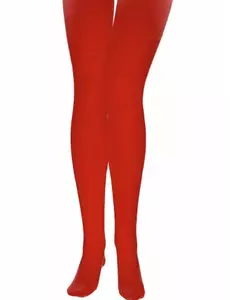 Červené punčocháče pro dospělé, Velikost: Medium/Large
