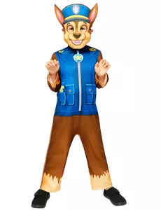 Dětský kostým a maska Chase – Paw Patrol, Velikost: 3-4 let (94-104 cm)