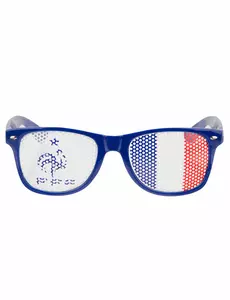 Modré brýle France FFF