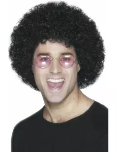 Černá afro paruka pro dospělé
