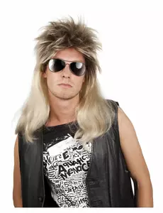 Blond pop-rock paruka pro muže