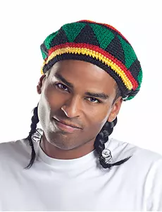Reggae star paruka pro muže