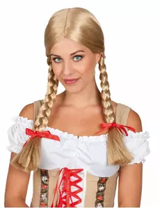 Blond copánková paruka pro ženy