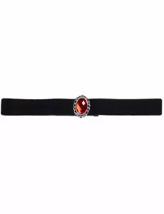 Červený diamantový choker pro dospělé Halloween