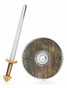 Dětská plastová vikingská sada