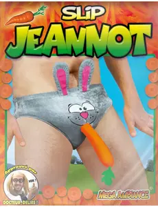 Vtipné slipy s králičí hlavou