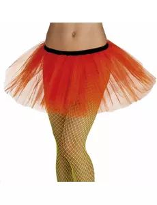 Fluorescenčně oranžové tutu pro ženy