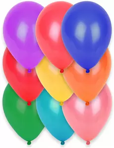 12 vícebarevných balónků 28 cm