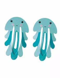 2 sponky chobotnice modré 5.5 cm