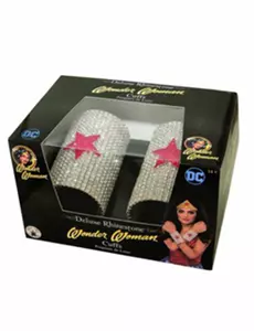 2 luxusní kamínkové náramky Wonder Woman