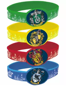 4 elastické náramky Harry Potter