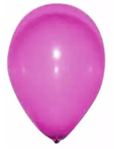 12 fuchsiových balónků 28 cm