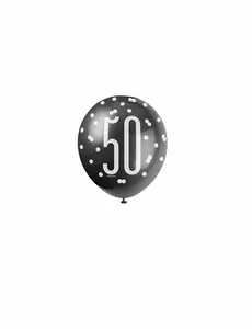 Šedé balonky k 50. výročí