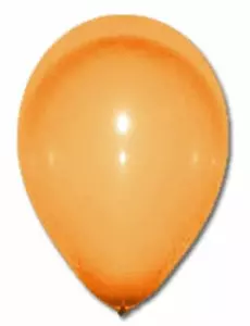 100 oranžových balónků 27 cm