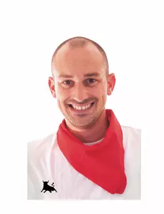 Červená bandana Feria pro dospělé