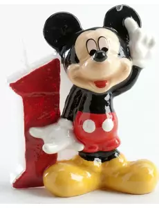 Svíčka Mickey číslo 1