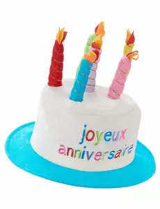 Klobouk Happy Birthday pro dospělé