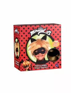 Paruka a maska Miraculous Ladybug a Cat Noir pro děti