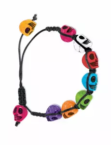 Vícebarevný náramek Dia de los muertos
