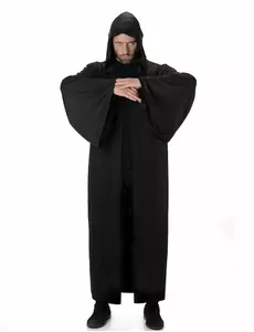 Dlouhý plášť s kapucí pro muže Halloween