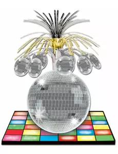 Středový prvek „taneční parket a disco koule“ 33 cm