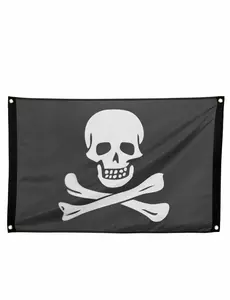 Pirátská vlajka s oky