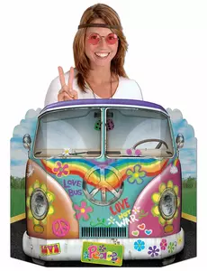 Hippie čelenka auto