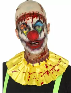 Děsivá klaunská sada – latex – dospělý Halloween
