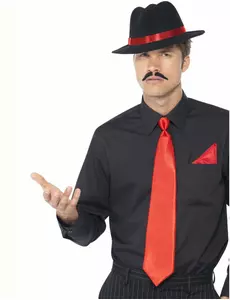 Červená gangsterská sada pro dospělé