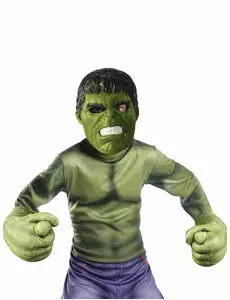 Sada obří maska Hulk a rukavice pro děti