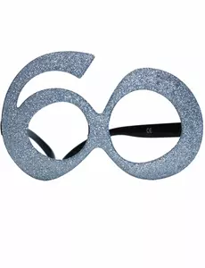Třpytivé brýle „60 let“