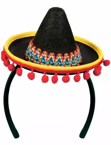 Mini mexické sombrero pro dospělé