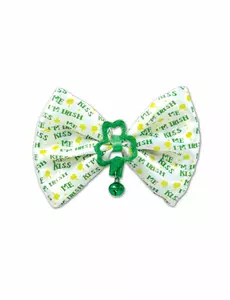 Čtyřlístkový motýlek „Kiss me I’m Irish“