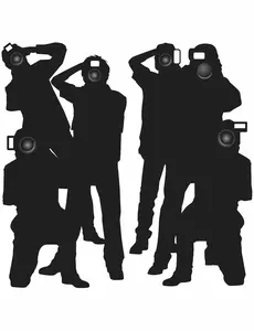 2 nástěnné dekorace Paparazzi 1,7m