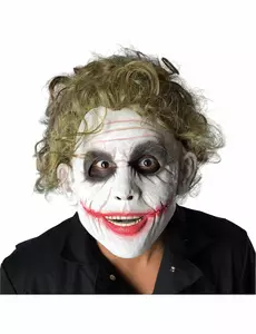 Zelená kudrnatá paruka Joker pro dospělé