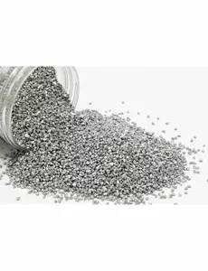 Metalický stříbrný písek 400 g