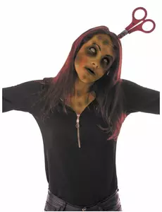 Krvavá čelenka nůžky pro dospělé Halloween