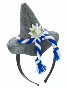 Čelenka mini bavorský klobouk pro dospělé