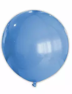 Modrý balón 80 cm