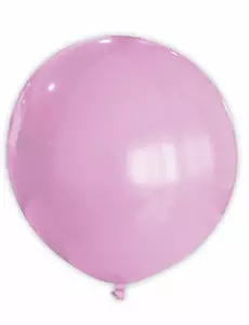 Obří růžový balón 80 cm