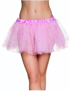 Růžové tutu s třpytivou hvězdou pro ženy