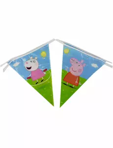 Plastová girlanda Peppa Pig 270 cm