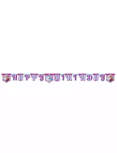 Girlanda Frozen Happy Birthday sněhové vločky 2.10 m