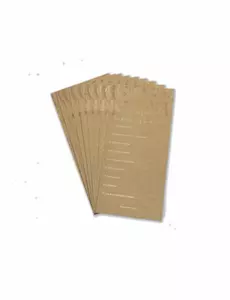 10 svatebních přání kraft a bronz 22 × 11 cm