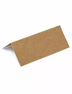 10 kraftových jmenovek 9.5 x 4 cm