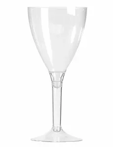10 křišťálových sklenek na víno na nožce 160 ml