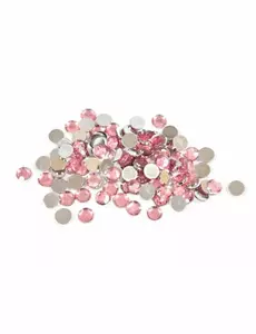 100 malých kulatých rose gold stolních konfet 0,6 cm 10 g