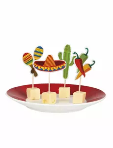 12 mexických klobouků (sombrero)