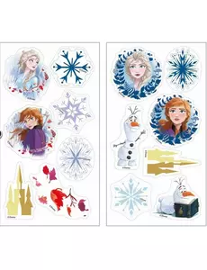 12 mini cukrových disků Frozen 3.4 cm